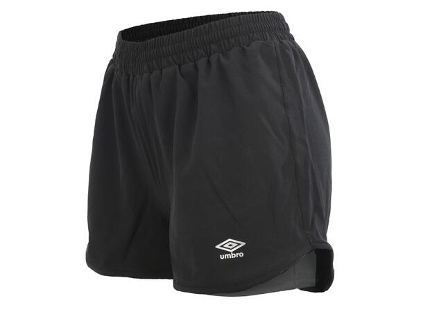 UMBRO Edina Shorts w/tight Svart 38 Shorts med tights dam 